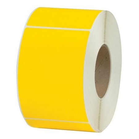 Bsc Preferred 4 x 6'' Yellow Thermal Transfer Labels, 1000PK BUY00014185